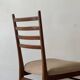 Wire wood chair in the style of Gio Ponti, Italy 1970.