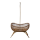 Vintage rattan cradle