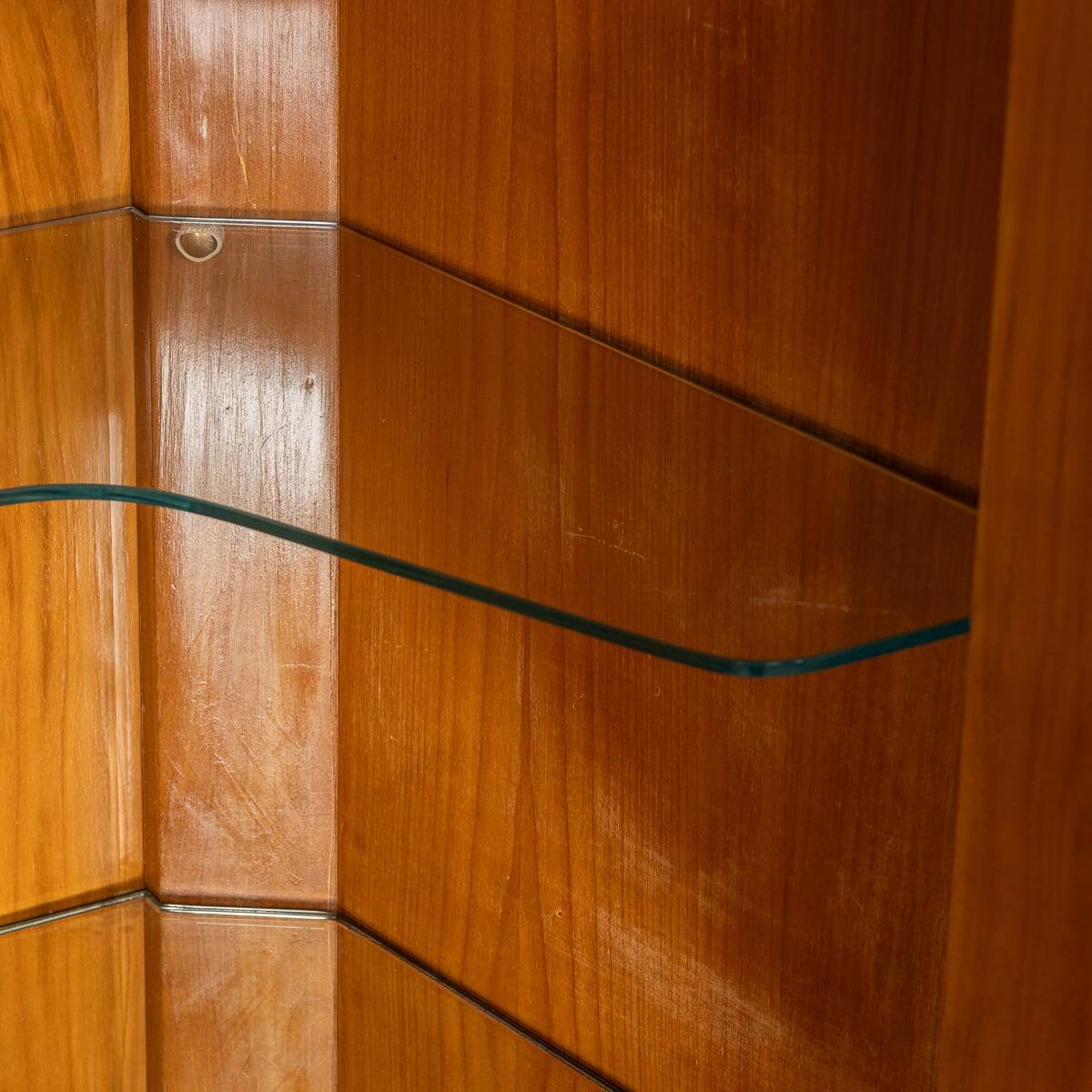 MID 20thC ITALIAN STRIPED WOODEN BUFFET BY PAOLO BUFFA c.1950