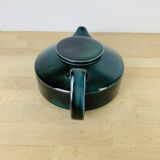 Vintage blue lot porcelain teapot