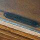 Antique British maple & oak haberdashery cabinet or shop counter, 1930s