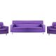 Ensemble salon violet Jan des Bouvrie pour Gueldre modèle 6440
