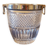 Crystal champagne bucket.