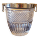 Crystal champagne bucket.