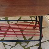 Vintage TV table "scoubidou"