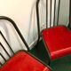 Paire chaises industrielles vintage