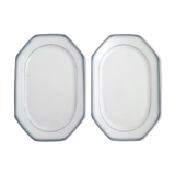 Pair of small Winterling Bavaria porcelain dishes