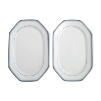 Pair of small Winterling Bavaria porcelain dishes