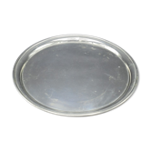 Round serving tray