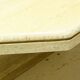 Table basse italienne en travertin, années 1970