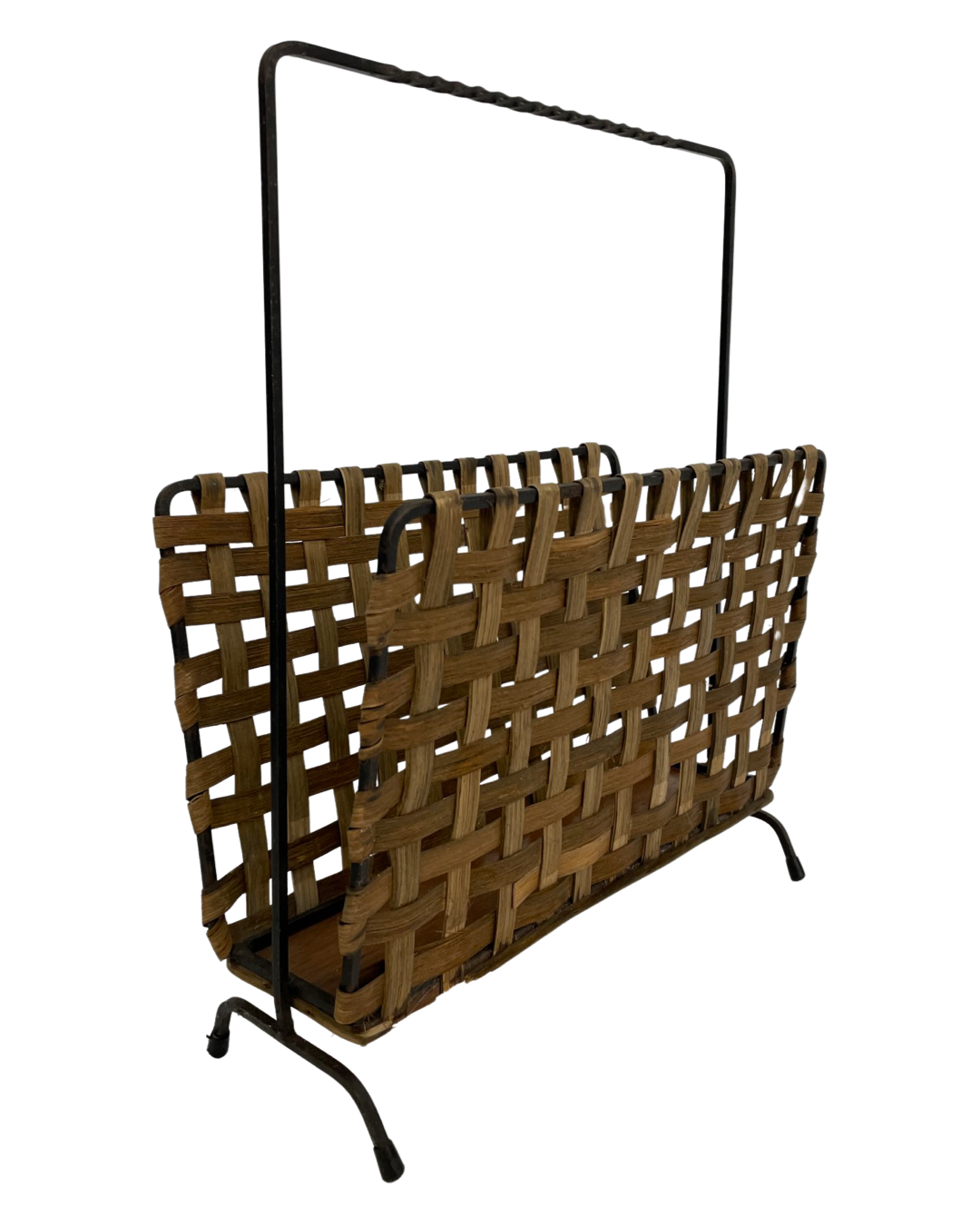 Vintage magazine rack 1960