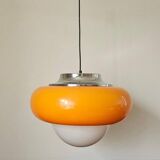 Large Rare Mid-Century Pendant by Meblo, Harvey Guzzini, AGE, Italy, 1970