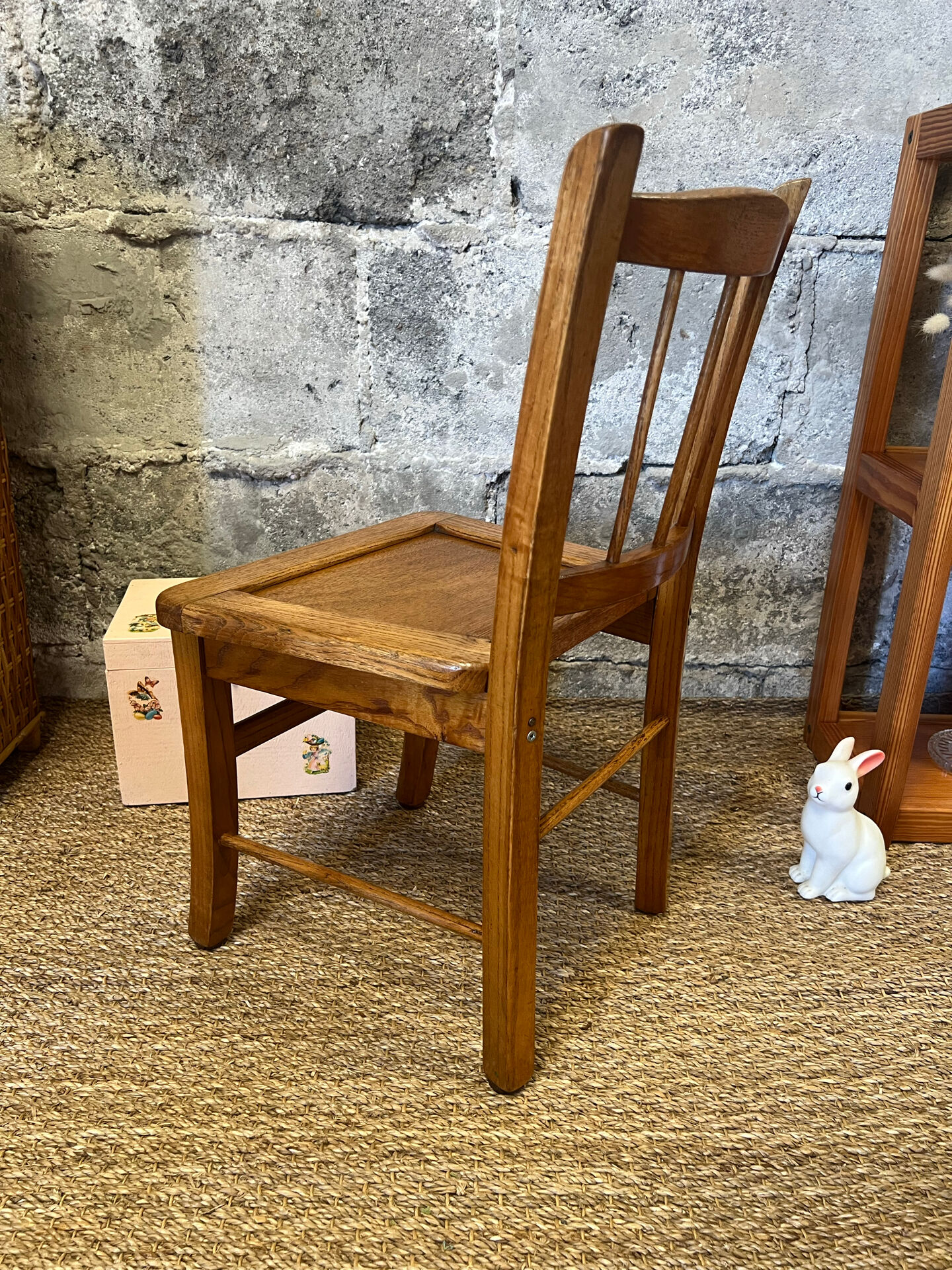 Chaise bistrot vintage pour enfant