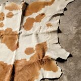 Tapis peau de vache vintage 1970