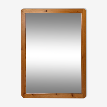 Wooden mirror