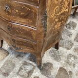 Louis XV style secretary with painting