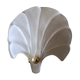 Glass shell applique