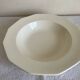 Octagonal fine earthenware table centrepiece 1920 white cream