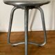 Habitat aluminium cast iron stool 1980
