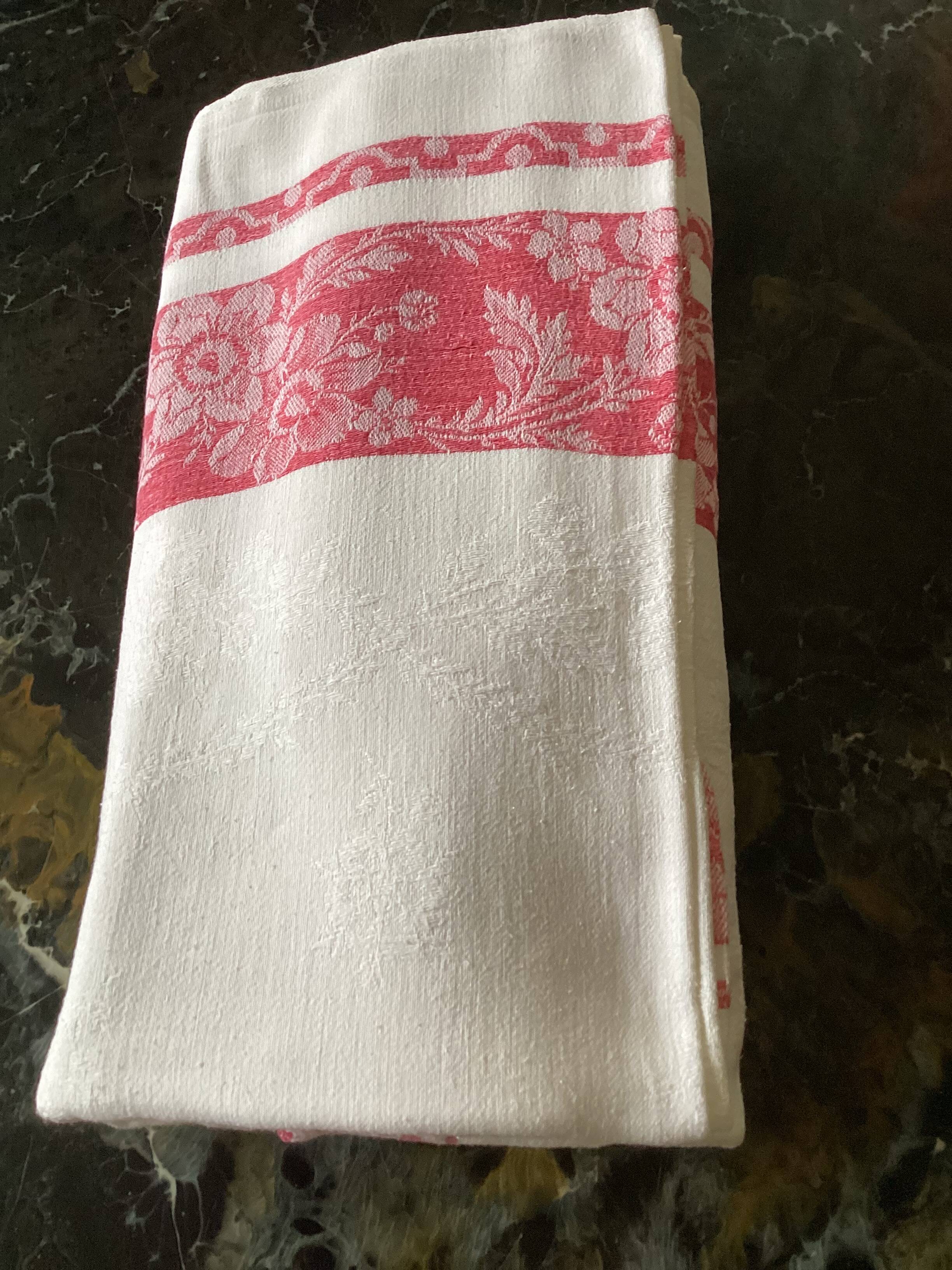 Vintage cotton tablecloth dimensions: height - 205 cm - width -160 cm-