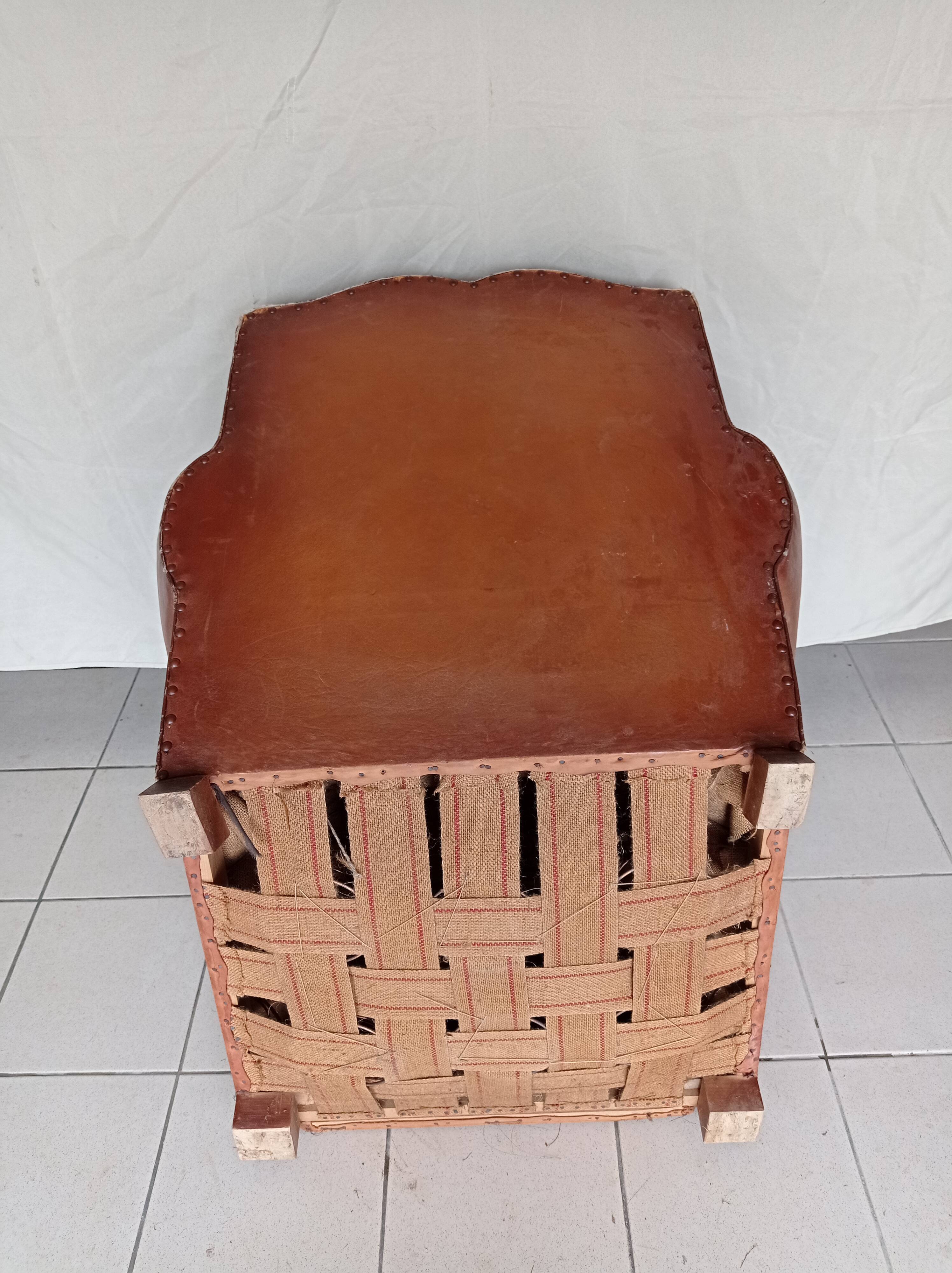 Moustache club armchair