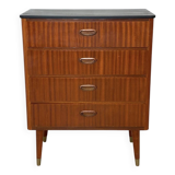 Petit commode d'appoint scandinave vintage 1960's