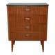 Petit commode d'appoint scandinave vintage 1960's