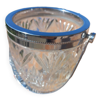 Glass ice bucket