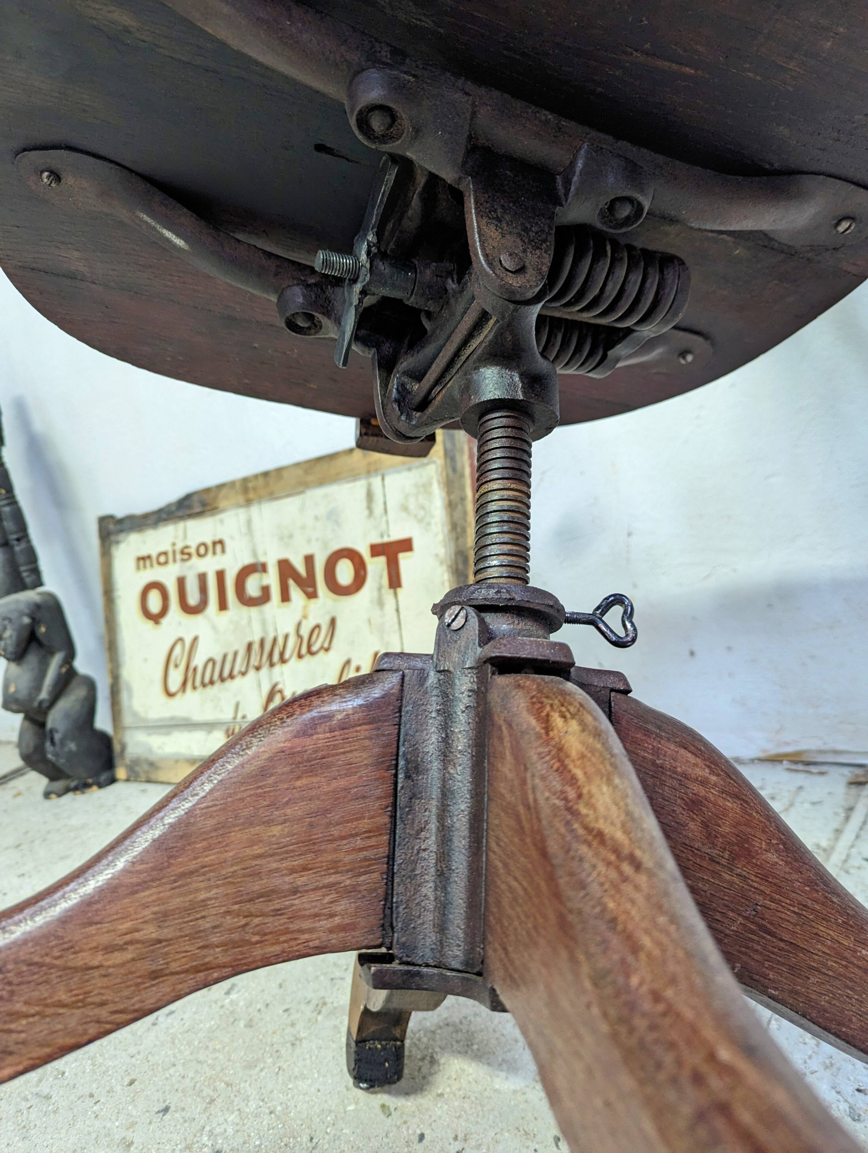 American office chair vintage design office 50 60 swivel tilting