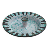 Midcentury speckled candle holder