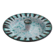 Midcentury speckled candle holder