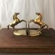 Goldeneye brass décor horses