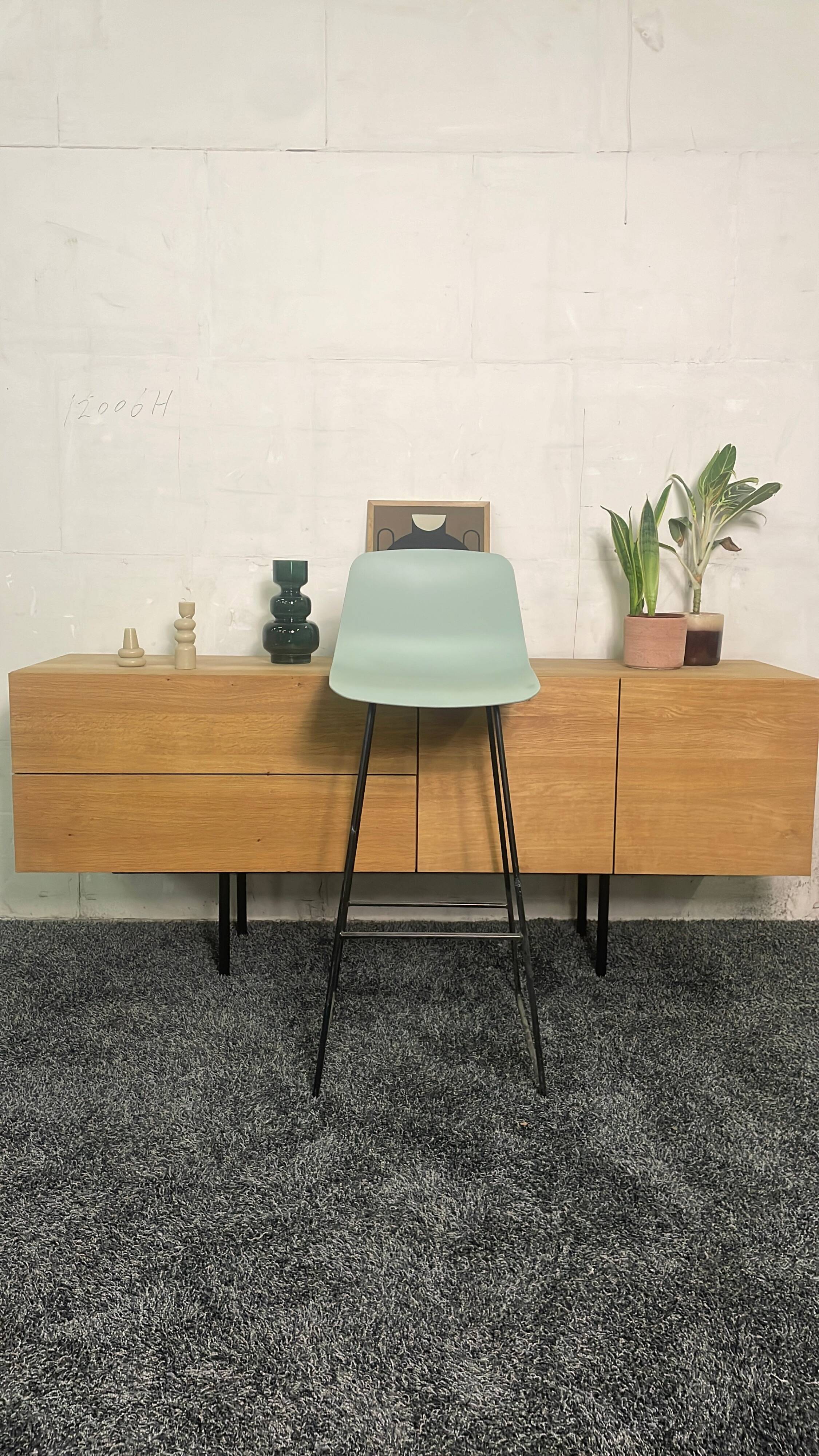 Fiber bar stool Muuto