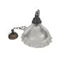 Art Déco - Holophane - suspension - cristal - années 1950