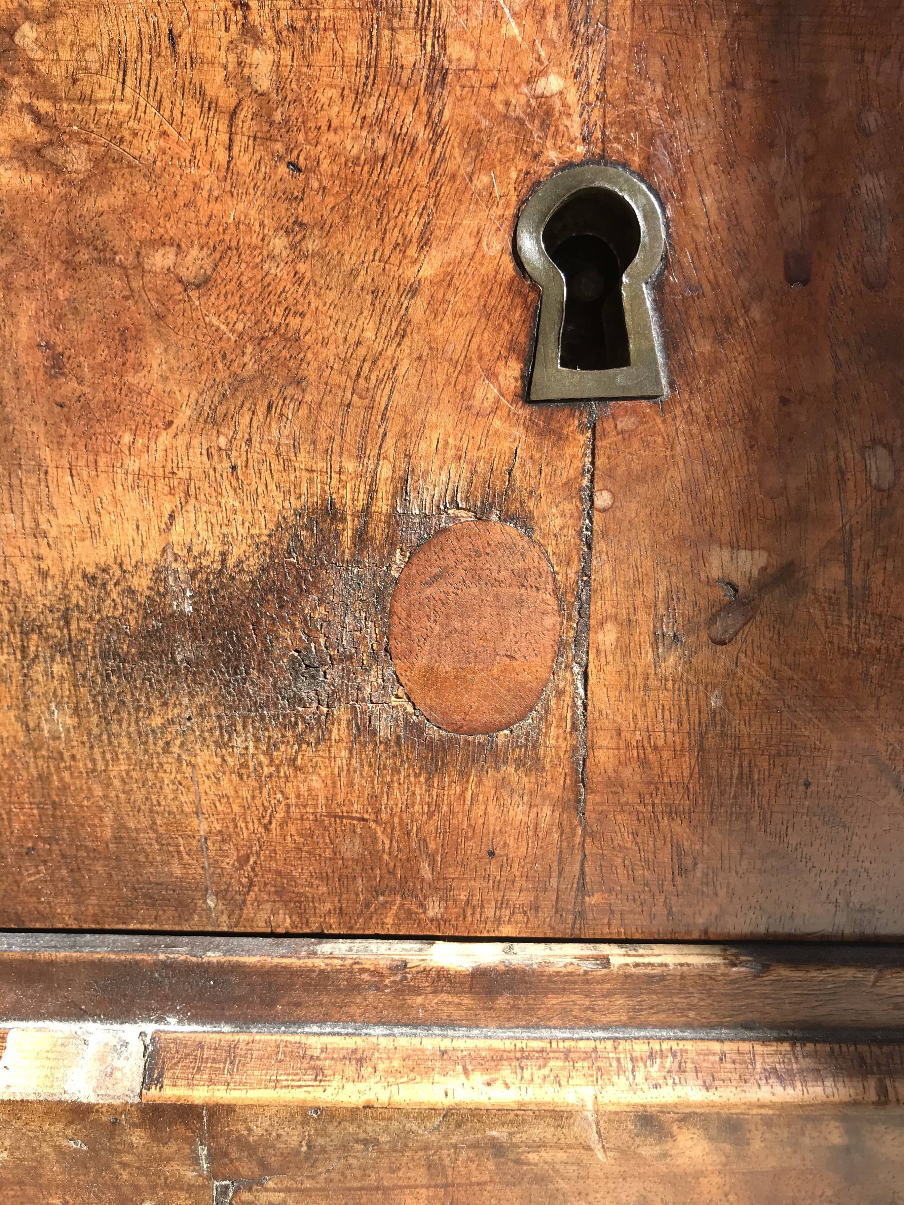 Old country chest of drawers nineteenth century