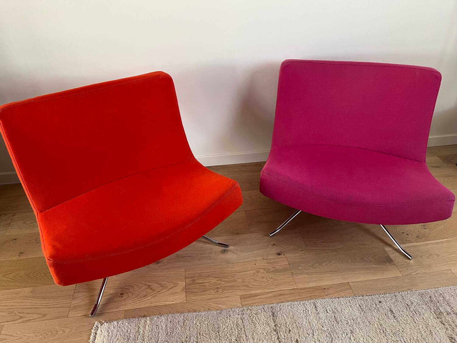 2 Pop Ligne Roset armchairs