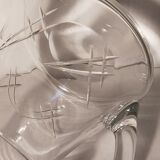 Crystal water pitcher early twentieth century