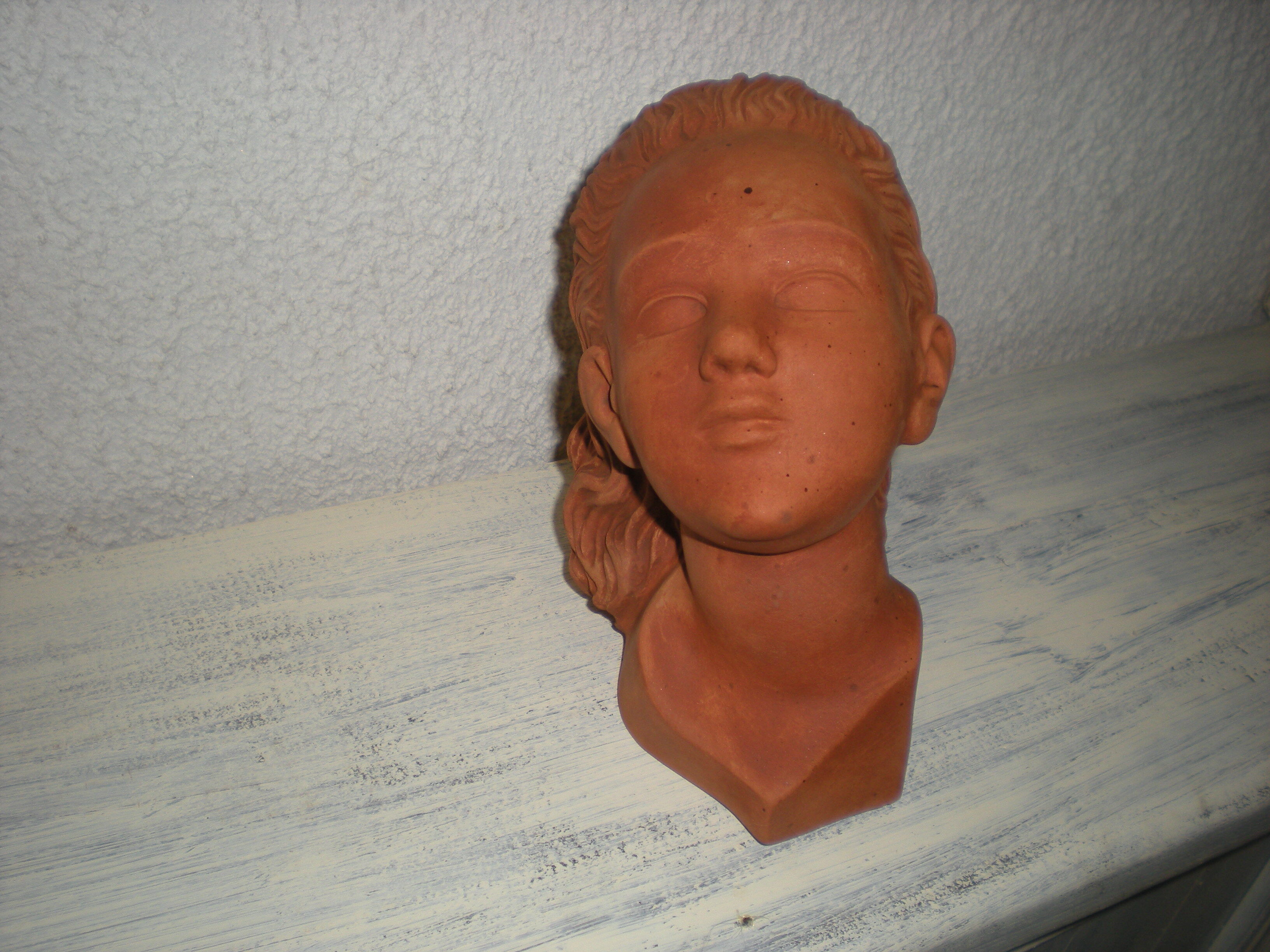Terracotta bust