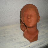 Terracotta bust