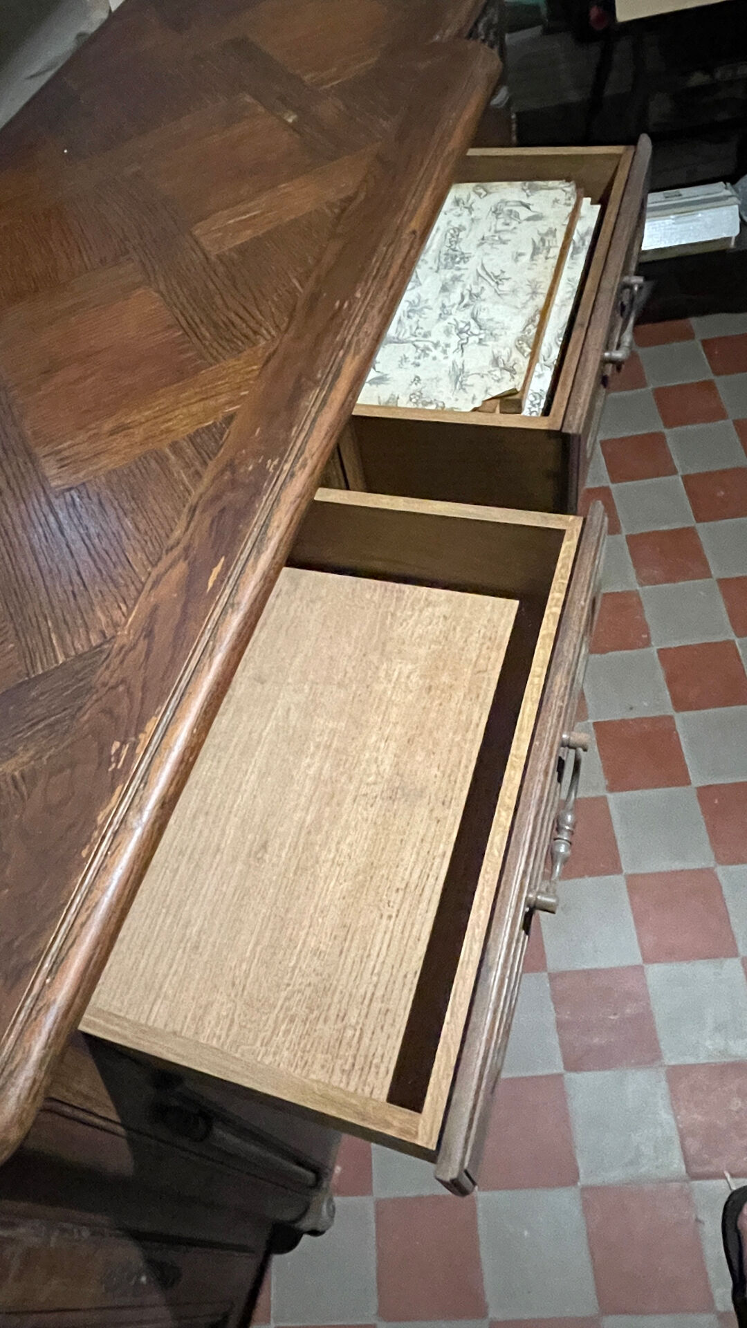 Wooden sideboard