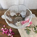 Round fruit cup "swans"