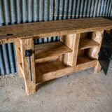 Old carpenter's workbench restored