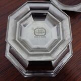 French stainless steel caviar bowl by Jean Couzon, 1970s