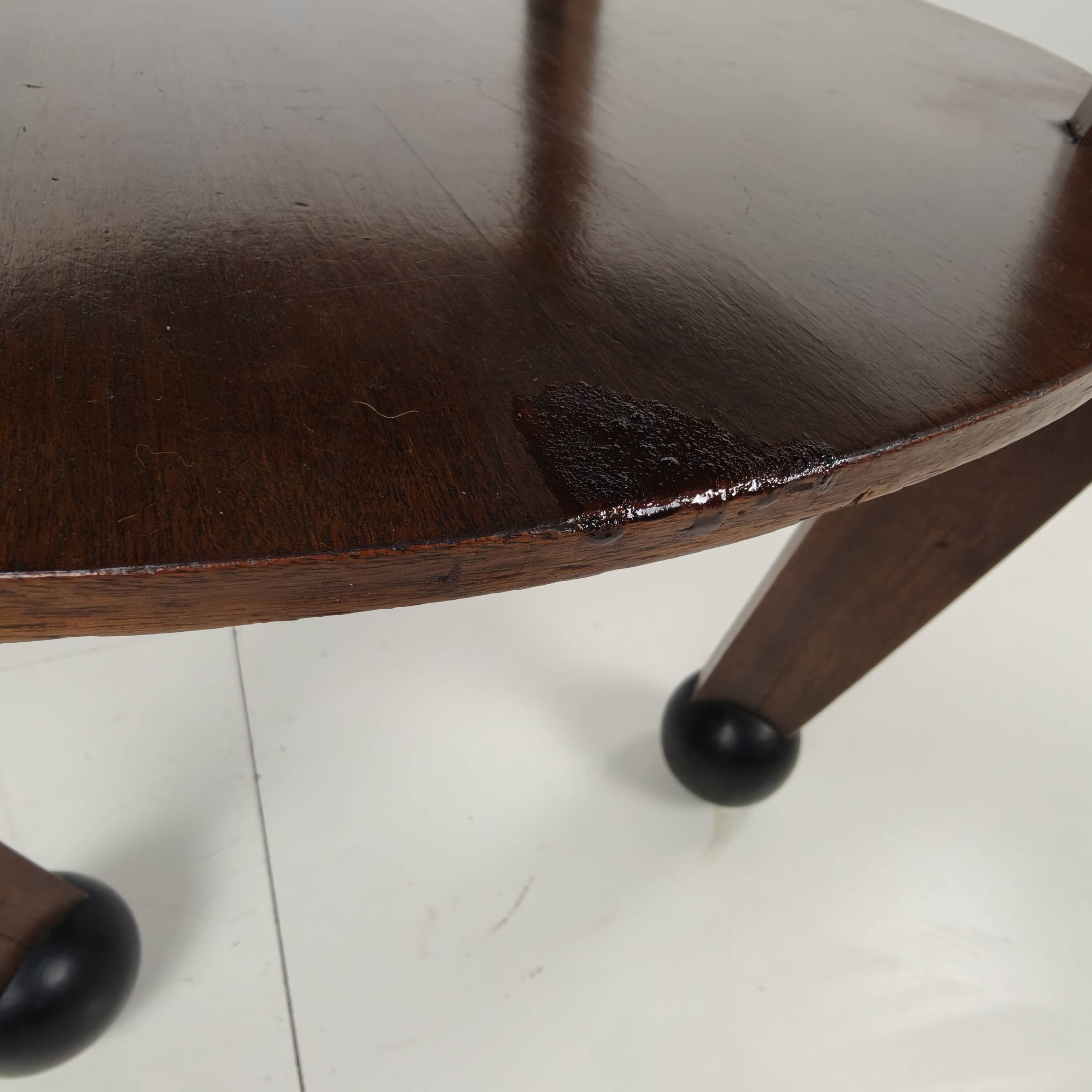 Art Deco Coffee Table – Amsterdam School, The Netherlands, 1930s