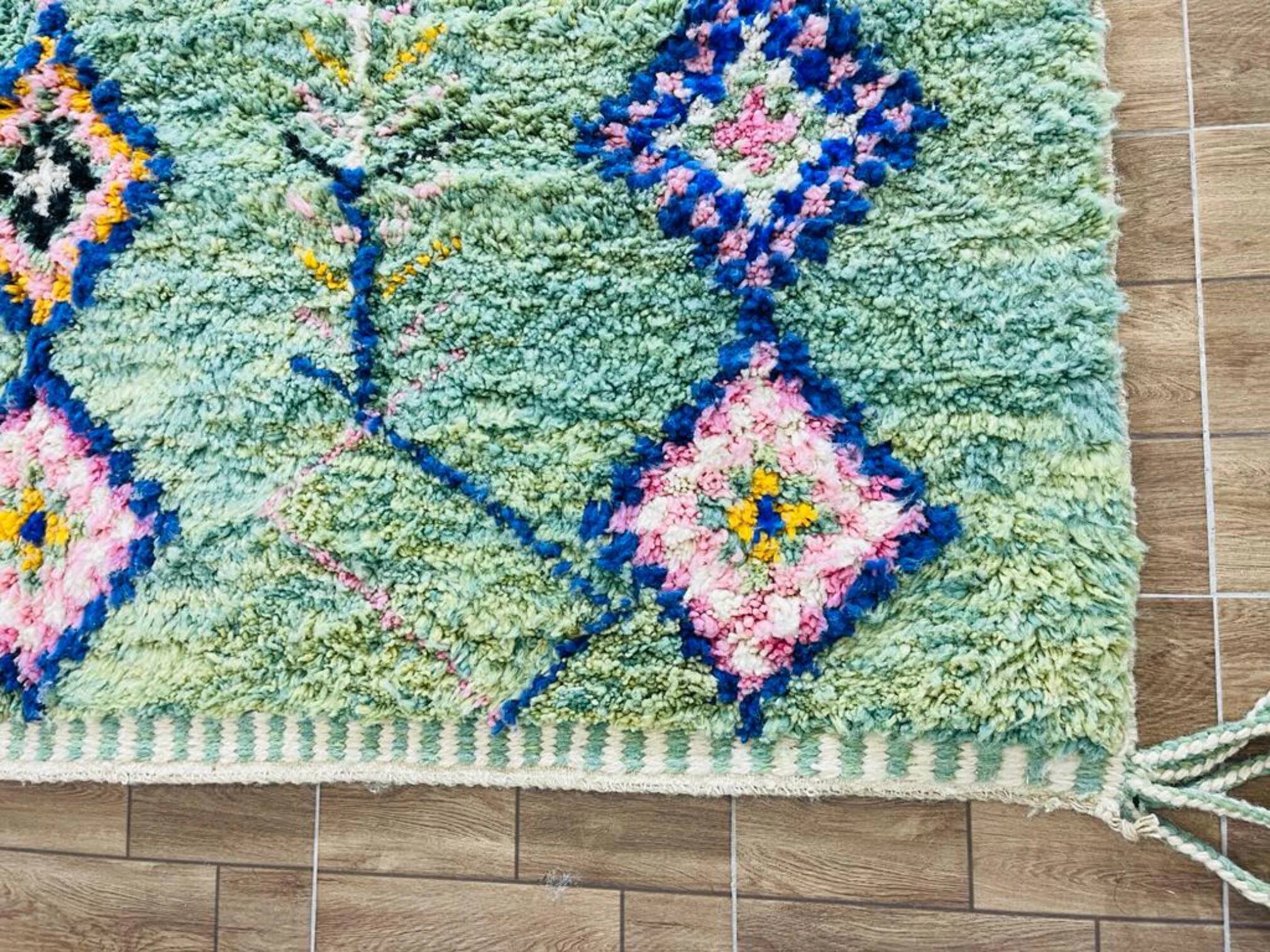 Large handmade Berber rug 3x2 m