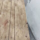 Black patinated old farmhouse table