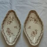 Set of 2 raviers Lunéville "daisys"