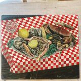 Seafood painting
