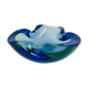 Murano's polished glass vintage ashtray, 1960