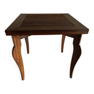 table d'appoint carrée, - bois